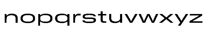 GTStandard SExpandedRegular 2 Font LOWERCASE