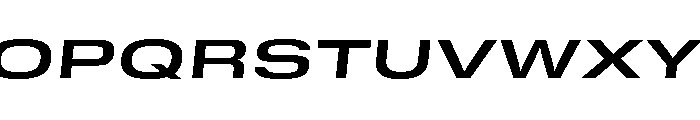 GTStandard SExpandedSemiboldOblique Font UPPERCASE