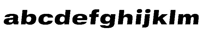 GTStandard SExtendedBlackOblique FONT