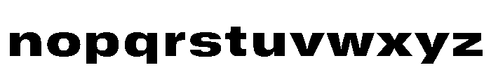 GTStandard SExtendedBlack Font LOWERCASE