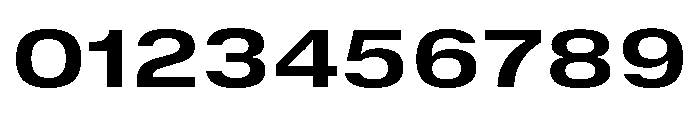 GTStandard SExtendedBold Font OTHER CHARS