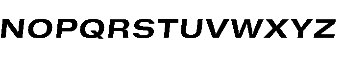 GTStandard SExtendedBoldOblique 2 Font UPPERCASE
