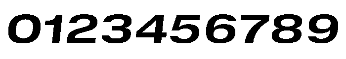 GTStandard SExtendedBoldOblique Font OTHER CHARS