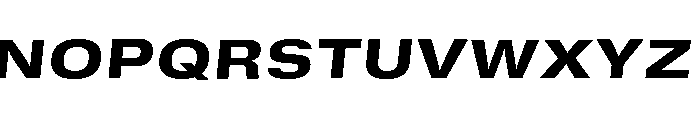 GTStandard SExtendedHeavyOblique 2 Font UPPERCASE