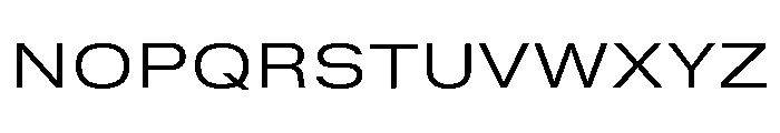 GTStandard SExtendedLight Font UPPERCASE