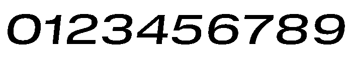 GTStandard SExtendedMediumOblique Font OTHER CHARS