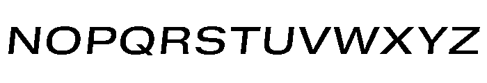 GTStandard SExtendedMediumOblique Font UPPERCASE