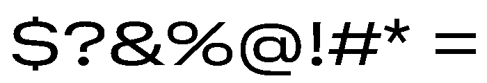 GTStandard SExtendedRegular Font OTHER CHARS