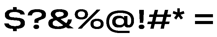 GTStandard SExtendedSemibold 2 Font OTHER CHARS