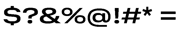 GTStandard SExtendedSemibold Font OTHER CHARS
