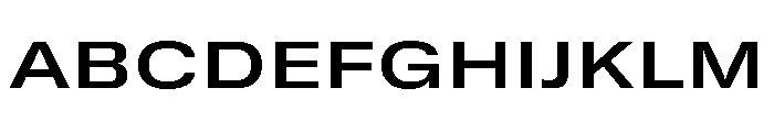 GTStandard SExtendedSemibold Font UPPERCASE