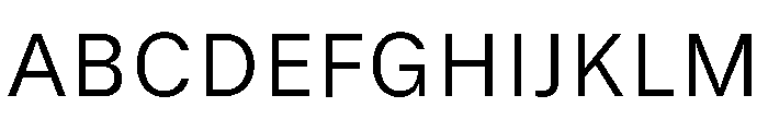GTStandard SLight 2 Font UPPERCASE