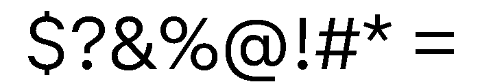 GTStandard SLight Font OTHER CHARS