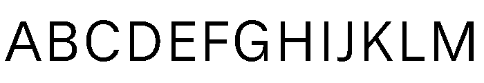 GTStandard SLight Font UPPERCASE