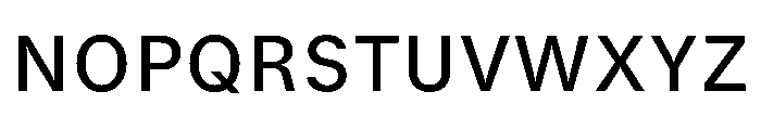 GTStandard SMedium Font UPPERCASE