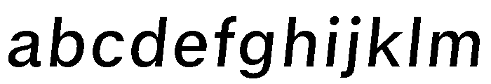GTStandard SMediumOblique FONT