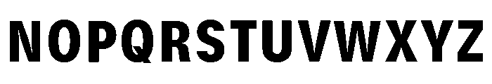 GTStandard SNarrowBlack 2 Font UPPERCASE