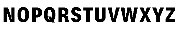 GTStandard SNarrowBlack Font UPPERCASE