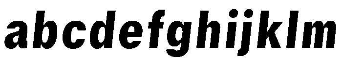 GTStandard SNarrowBlackOblique 2 FONT