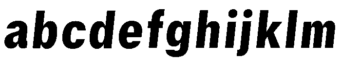 GTStandard SNarrowBlackOblique FONT