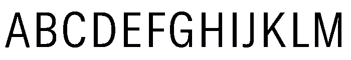 GTStandard SNarrowLight 2 Font UPPERCASE