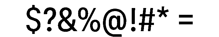 GTStandard SNarrowMedium Font OTHER CHARS