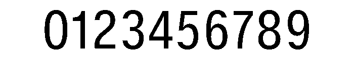 GTStandard SNarrowRegular 2 Font OTHER CHARS