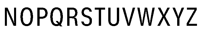 GTStandard SNarrowRegular 2 Font UPPERCASE