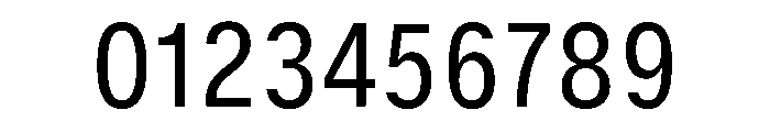 GTStandard SNarrowRegular Font OTHER CHARS