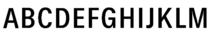 GTStandard SNarrowSemibold 2 Font UPPERCASE