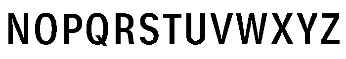 GTStandard SNarrowSemibold 2 Font UPPERCASE