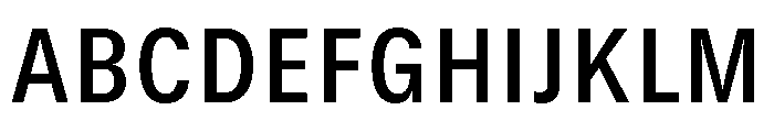 GTStandard SNarrowSemibold Font UPPERCASE