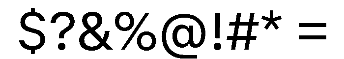 GTStandard SRegular Font OTHER CHARS