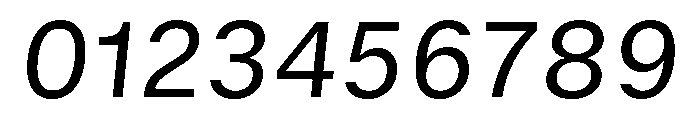 GTStandard SRegularOblique 2 Font OTHER CHARS