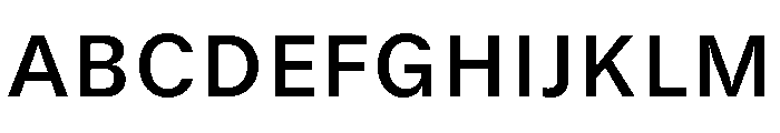 GTStandard SSemibold Font UPPERCASE