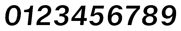 GTStandard SSemiboldOblique Font OTHER CHARS