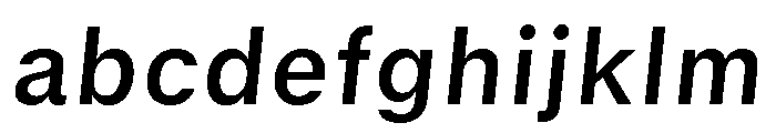 GTStandard SSemiboldOblique FONT