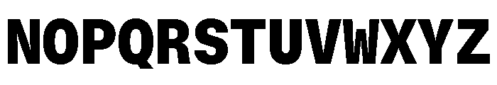 GTStandardMono Black Font UPPERCASE