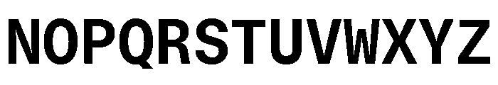 GTStandardMono Bold 2 Font UPPERCASE