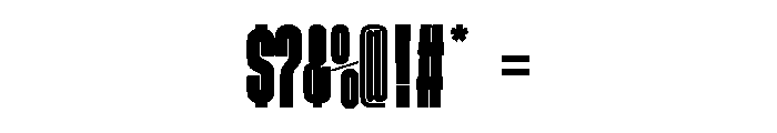 GTStandardMono CompressedBlack Font OTHER CHARS