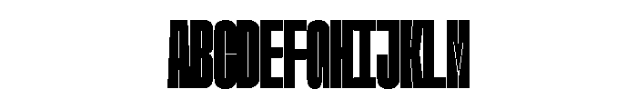 GTStandardMono CompressedBlack Font UPPERCASE