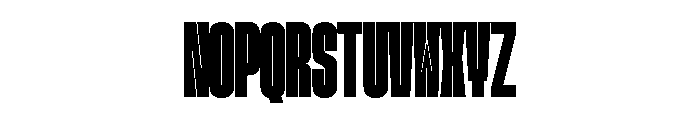 GTStandardMono CompressedBlack Font UPPERCASE