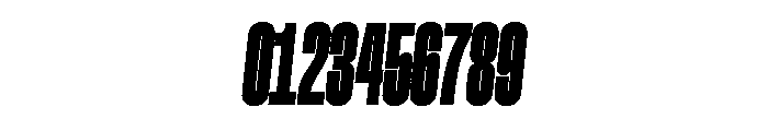 GTStandardMono CompressedBlackOblique Font OTHER CHARS