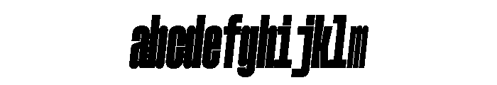 GTStandardMono CompressedBlackOblique FONT