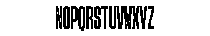 GTStandardMono CompressedBold Font UPPERCASE