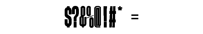 GTStandardMono CompressedHeavy Font OTHER CHARS