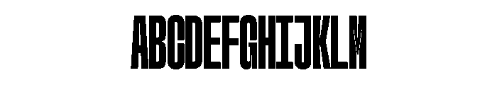 GTStandardMono CompressedHeavy Font UPPERCASE