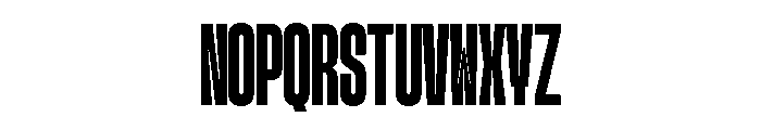 GTStandardMono CompressedHeavy Font UPPERCASE