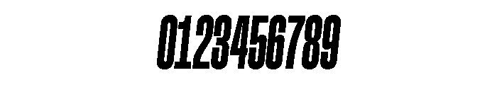 GTStandardMono CompressedHeavyOblique Font OTHER CHARS