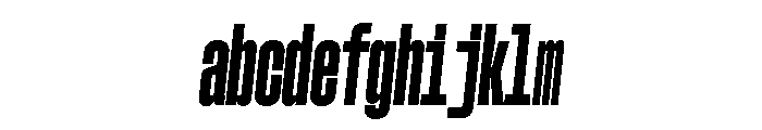 GTStandardMono CompressedHeavyOblique FONT